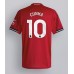 Manchester United Matheus Cunha #10 Hjemmedrakt 2025-26 Kortermet
